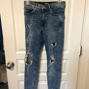 Express High-Rise Stretchy Jeans